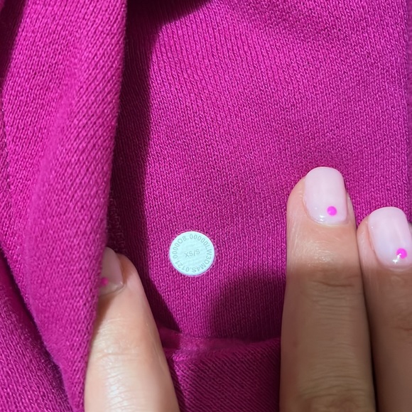 Lululemon Scuba Half Zip Ripened Raspberry XS/S - Picture 6 of 6